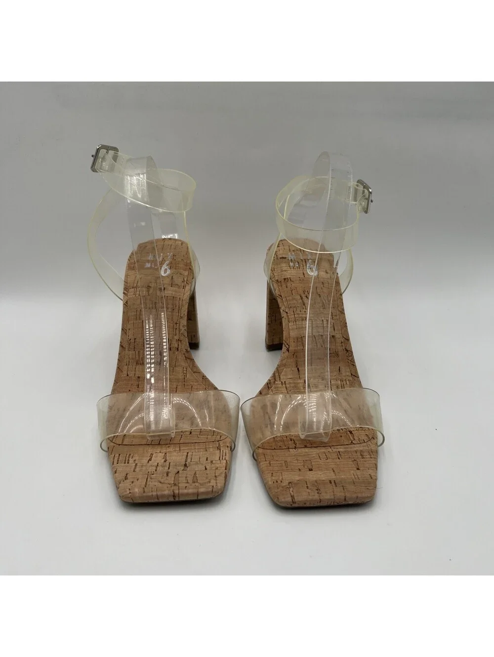 NWOB Women’s Mix No. 6 Leil Sandal Clear Size 10M
